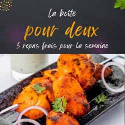 a. Boîte pour deux - 5 repas frais pour la semaine (20 au 25 octobre)