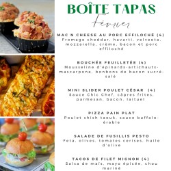 a. Boîte tapas Février