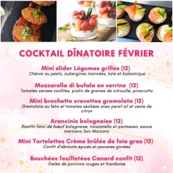 A. Cocktail dînatoire Février
