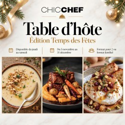 a. Table d'hôte des fêtes - 2026