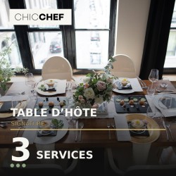 a. Table d'hôte en 3 services