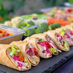 b. Boîte Shish Taouk