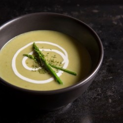 Soupe - Crème d'asperges au pesto (congelé)