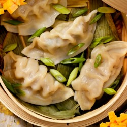 d. Prêt-à-manger congelé: Gyoza (dumpling japonais) (congelé)