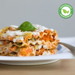 d. Prêt-à -manger congelé: Lasagne végétarienne