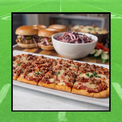 A. 2026 Super Bowl LX - Pizza pain plat carnivore