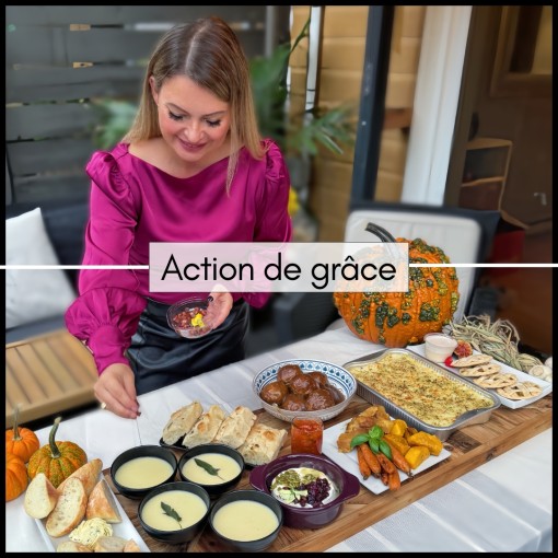 A. Action de grâce - table d'hôte