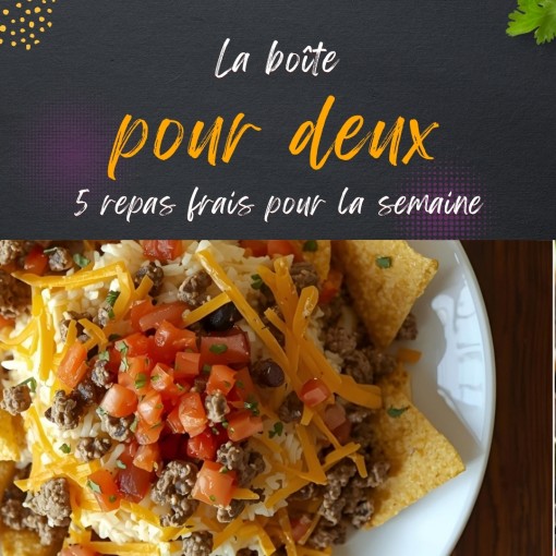 a. Boîte pour deux - 5 repas frais pour la semaine (10 au 15 nov)