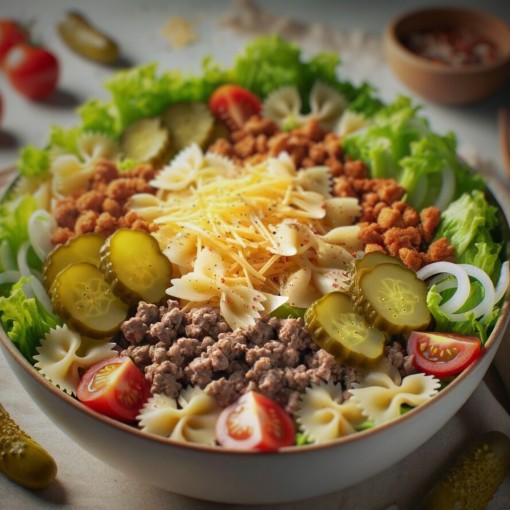a1. menu de semaine: Salade repas Big Mac