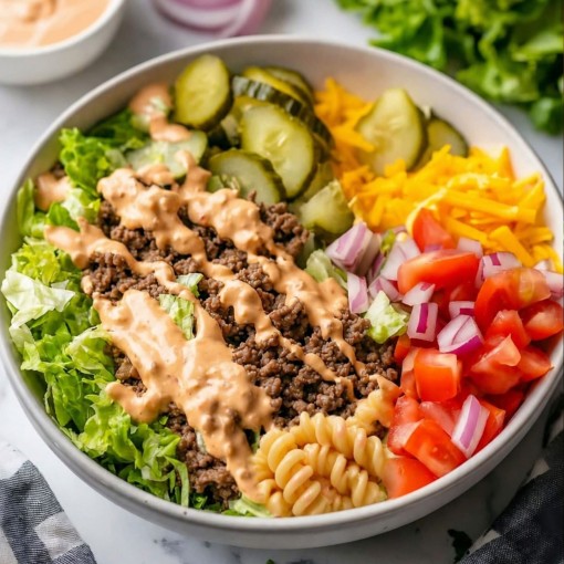 a1. menu de semaine: Salade repas Big Mac