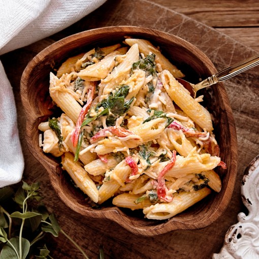 A5. Menu de la semaine - Pâtes à la Gigi et salade 