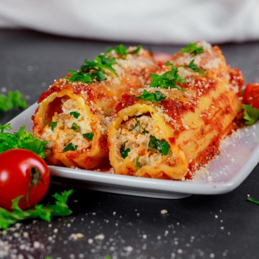 a3. menu de la semaine - Cannellonis ricotta-épinards