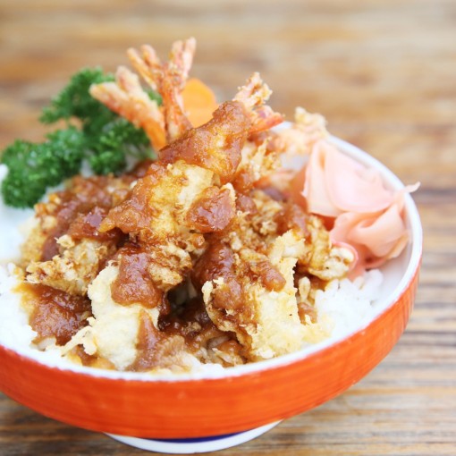 a2. menu de la semaine - Crevettes tempura bang bang