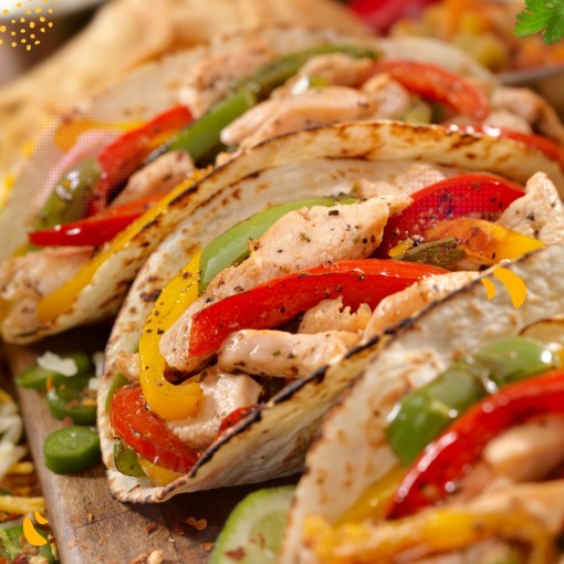 A4. Menu de la semaine - Fajitas au porc BBQ-lime
