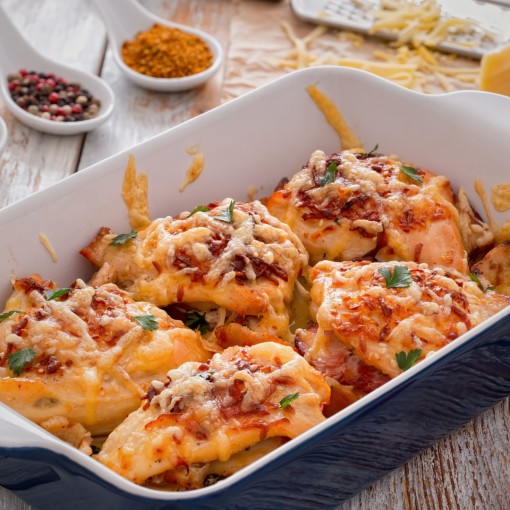 a5. menu de la semaine - Poitrine de poulet cajun