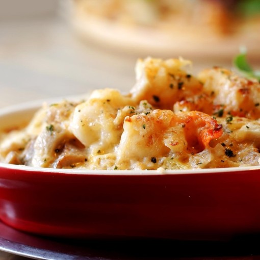 a2. menu de la semaine - Lasagne blanche aux fruits de mer