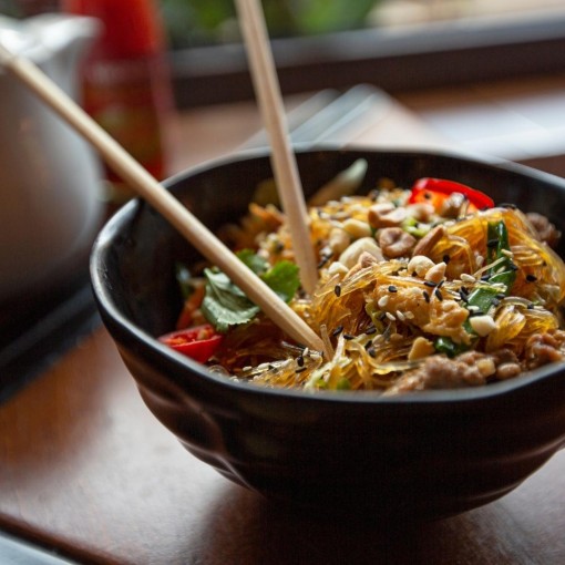 a4. menu de la semaine - Nouilles asiatiques au filet mignon