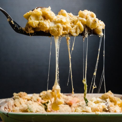a4. menu de semaine: Macaroni aux quatre fromages