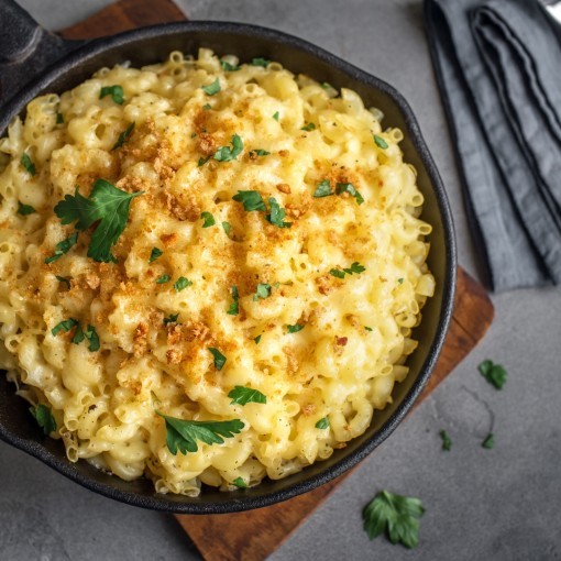 A2.Menu de la semaine - Mac n cheese fromage et brocolis avec salade