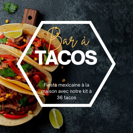 b. bouchées: bar à tacos fiesta chic chef