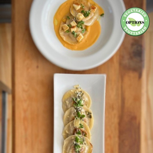 d. Prêt-à -manger congelé: Raviolis Chic Chef
