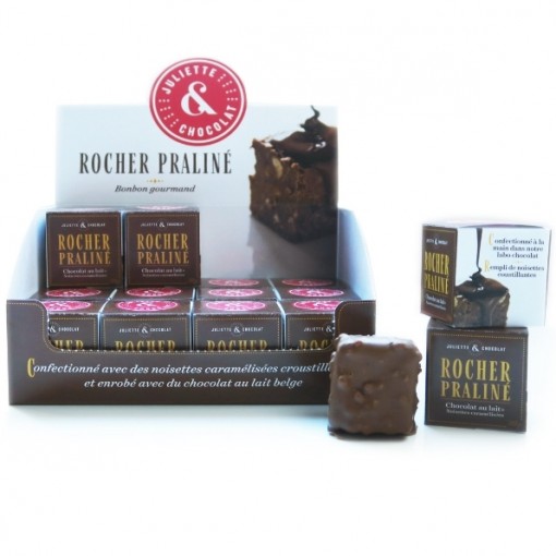 Juliette & chocolat - Rocher croustillant praliné