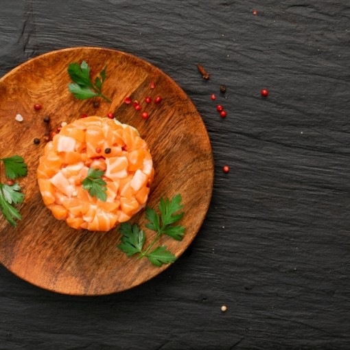 Kit de tartare de saumon à l'asiatique (congelé)