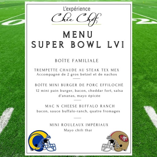 LA BOÎTE SUPER BOWL
