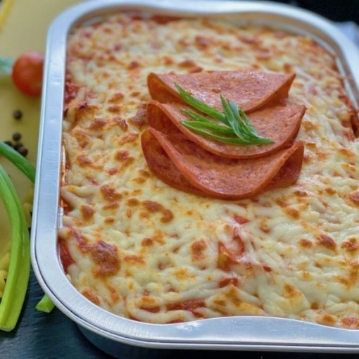 Lasagne décadente triple viandes (congelée)