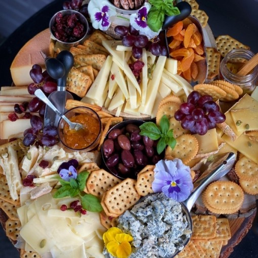 Plateau sélection de fromages