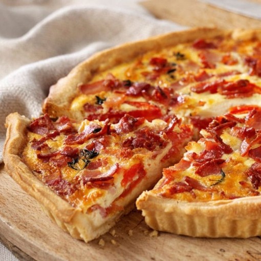 Quiche soleil Yukon gold rôtis