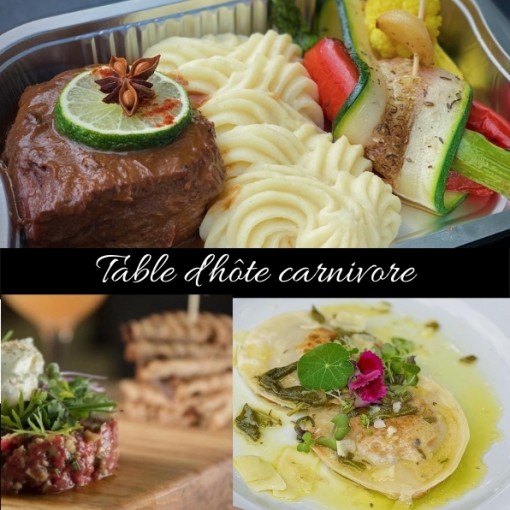 Collection TABLE D'HÔTE CARNIVORE (congelé)
