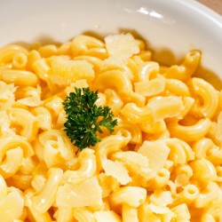 Mac & Cheese Végé au fromage en grains et herbes salées